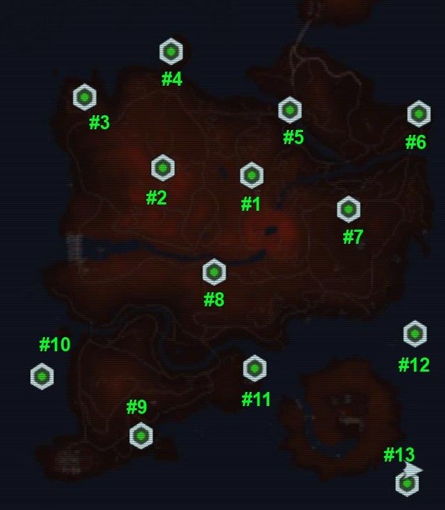 Pierwszy garnizon, który oswobadzasz (w ramach drugiej misji fabularnej, Theyre hee-eere - Garrisons (garnizony) | Zadania poboczne i garnizony | Far Cry 3 Blood Dragon - Far Cry 3: Blood Dragon - poradnik do gry