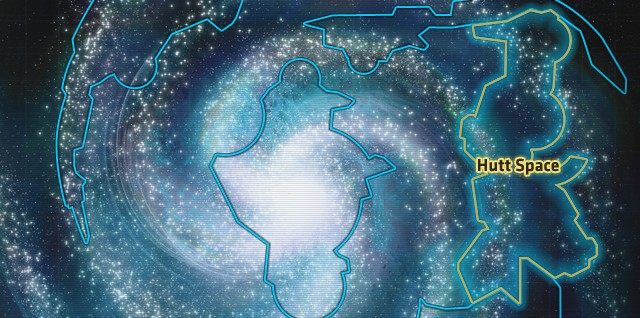 Widok galaktyki ze statku postaci - Jak się dostać do Makeb - Co nowego w Rise of the Hutt Cartel? - Star Wars: The Old Republic - The Rise of the Hutt Cartel - poradnik do gry