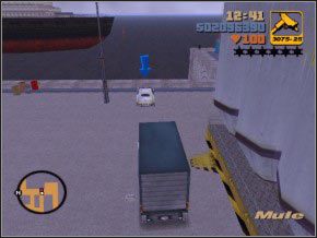 Pozostaje pozbyć się samochodu - Marty zdecyduje, aby wrzucić go do morza - 02 - Martry Chonk | Grand Theft Auto 3 - Grand Theft Auto 3 - poradnik do gry