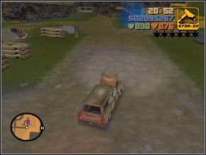 Po przerobieniu poborcy na karmę dla psów, musisz pozbyć się dowodów - jedź więc PERENNIALEM na północ, do zgniatarki - ustaw samochód na niebieskim polu i wyjdź z niego - 02 - Martry Chonk | Grand Theft Auto 3 - Grand Theft Auto 3 - poradnik do gry