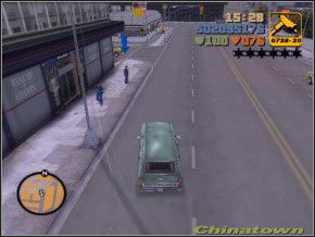 Potem pojedź do Chinatown i kulturalnie zabierz poborcę podatkowego do fabryki Martiego - 02 - Martry Chonk | Grand Theft Auto 3 - Grand Theft Auto 3 - poradnik do gry