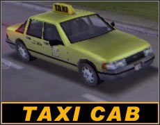 Taxi Cab - Samochody | Grand Theft Auto 3 - Grand Theft Auto 3 - poradnik do gry