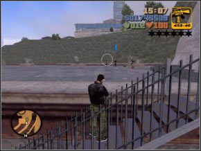 Idź dalej, zabij Kolubijczyków na schodach i wejdź po nich - zabij dwóch obok Marii i jednego po lewej - 15 - Catalina | Grand Theft Auto 3 - Grand Theft Auto 3 - poradnik do gry