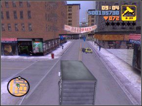 Teraz wróć się - albo rozjedź triadowców, albo wysiądź i użyj broni - 04 - Toni | Grand Theft Auto 3 - Grand Theft Auto 3 - poradnik do gry