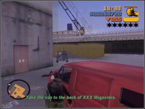 Masz dwadzieścia pięć sekund na dojechanie po śladach (pisemka porno) do doków - 05 - El Burro | Grand Theft Auto 3 - Grand Theft Auto 3 - poradnik do gry