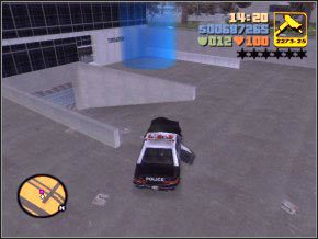 Musisz podjechać w wyznaczone miejsce (brama sama się otworzy), uzbroić bombę przyciskiem strzału i wysiąść - uciekaj gdzieś pod mur - 10 - Kenji | Grand Theft Auto 3 - Grand Theft Auto 3 - poradnik do gry