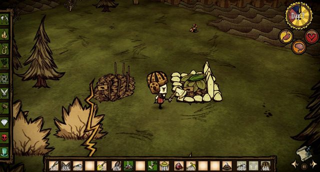 Po zasadzeniu odczekaj 40 godzin w przypadku Basic Farm i 20 godzin w przypadku Improved Farm, by móc zebrać plony - Dont Starve: Prowadzenie ogródka warzywnego - Dont Starve - poradnik do gry