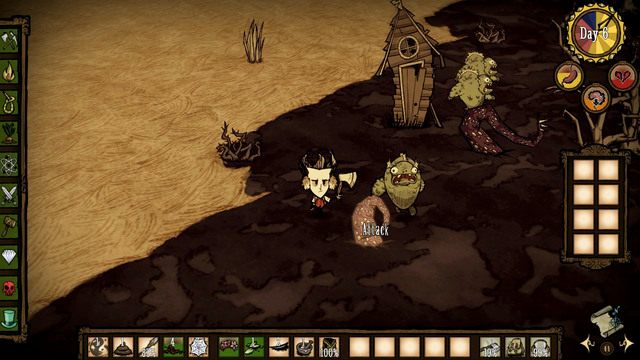 Gdy już ubierzemy się odpowiednio, przyjdzie pora na obranie najlepszej taktyki walki - Dont Starve: Taktyka | Walka - Dont Starve - poradnik do gry