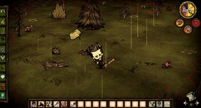 Oprócz broni białej oraz zasięgowej, w grze dostępne są również pułapki - Dont Starve: Taktyka | Walka - Dont Starve - poradnik do gry