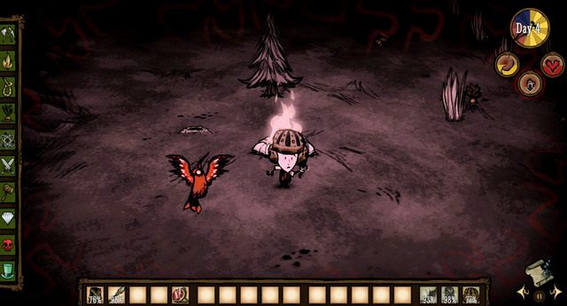 Poziom zdrowia psychicznego (Sanity), to dość szczególny wskaźnik, który może mieć istotny wpływ na świat widziany oczyma naszego bohatera - Dont Starve: Zdrowie psychiczne - Dont Starve - poradnik do gry