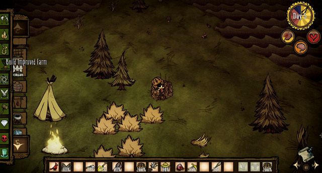 Farma to znakomite źródło pożywienia, ale minie trochę czasu zanim uda ci się ją stworzyć - Dont Starve: Sadzonki | Zdobywanie pożywienia - Dont Starve - poradnik do gry