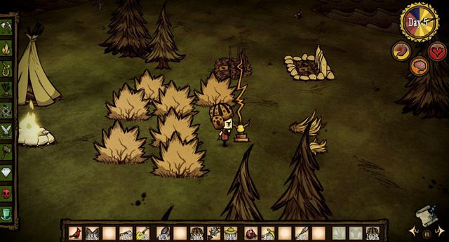 Maszyna ta ściąga na siebie pioruny, osłaniając przed nimi rośliny - Dont Starve: Sadzonki | Zdobywanie pożywienia - Dont Starve - poradnik do gry