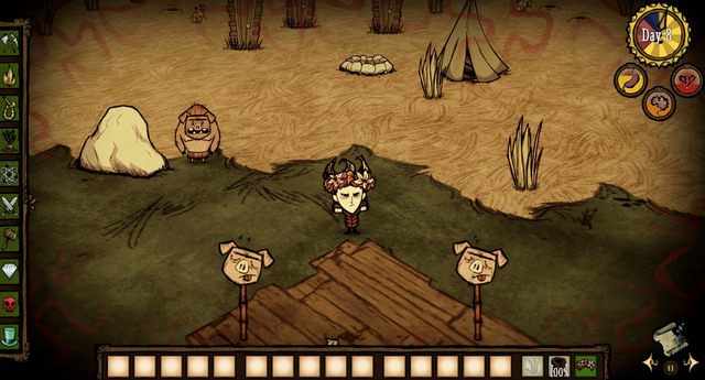 Razem z poczuciem satysfakcji zdobędziesz w ten sposób 8x Meat oraz 1x Koalefant Trunk - Dont Starve: Polowanie | Zdobywanie pożywienia - Dont Starve - poradnik do gry