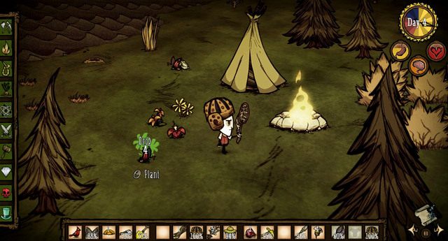 Posadzone w ten sposób rośliny nie wymagają nawożenie i będą stale dostarczać nowych motyli - Dont Starve: Hodowla zwierząt - Dont Starve - poradnik do gry