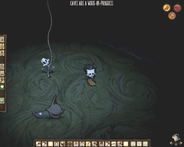 Za pomocą tej liny wrócisz na powierzchnię. - Dont Starve: Jaskinie - Dont Starve - poradnik do gry