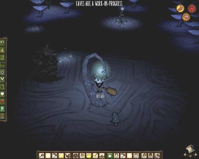 Duża macka stanowi spore zagrożenie. - Dont Starve: Fauna i Flora | Jaskinie - Dont Starve - poradnik do gry