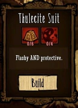 Jeden z lepszych pancerzy w grze. - Dont Starve: Nowe przedmioty | Ruiny - Dont Starve - poradnik do gry