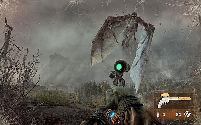 Ostatnia główna kategoria to demony, czyli wielkie latające bestie - Staczanie walk z potworami w Metro Last Light | Cenne wskazówki - Metro: Last Light - poradnik do gry