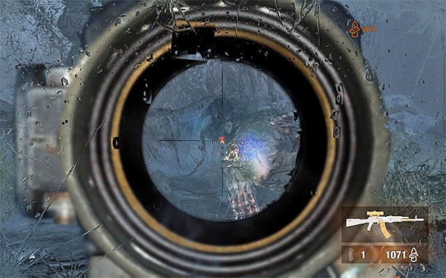 Dalsza część walk ma już bardzo zbliżony przebieg - Zamelduj o zbliżającym się ataku na D6 | Rozdział 28 - Ogród | Metro Last Light - Metro: Last Light - poradnik do gry