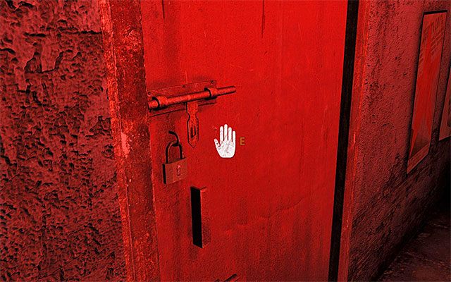 Po odzyskaniu kontroli nad Artemem przystąp do otwierania znajdujących się w niekończącym się korytarzu drzwi (pełna dowolność wyboru) - Znajdź sposób na ujawnienie spisku przywódcy Czerwonej Linii | Rozdział 29 - Polis - Metro: Last Light - poradnik do gry