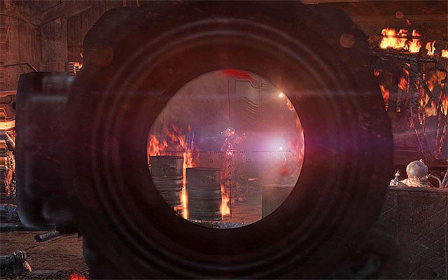 Wrodzy żołnierze rozpoczną swój atak tuż po doświadczeniu ogromnej eksplozji - Broń D6 do momentu całkowitego zniszczenia zapasów broni biologicznej | Rozdział 30 - D6 - Metro: Last Light - poradnik do gry