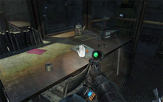 Strona leży na dużym stole w obszarze A2 zbrojowni - 11 - Rewolucja | Strony dziennika Artema | Metro Last Light - Metro: Last Light - poradnik do gry