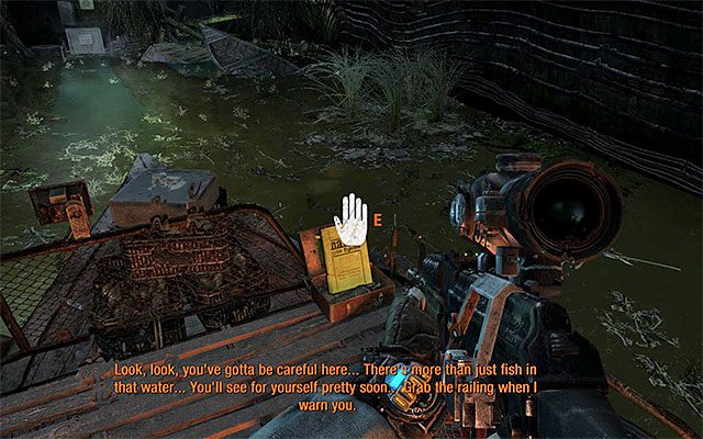 Strona jest na pokładzie promu zmierzającego ku Wenecji - 14 - Mroczne Wody | Strony dziennika Artema | Metro Last Light - Metro: Last Light - poradnik do gry