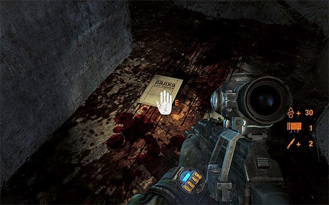 Strona jest wewnątrz opuszczonego budynku mieszkalnego zlokalizowanego w pobliżu miejsca startu (screen 1) - 17 - Noc | Strony dziennika Artema | Metro Last Light - Metro: Last Light - poradnik do gry