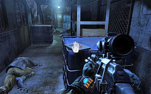 Strona leży na dużej skrzyni w jednym z zamkniętych wagonów pociągu - 22 - Pościg | Strony dziennika Artema | Metro Last Light - Metro: Last Light - poradnik do gry