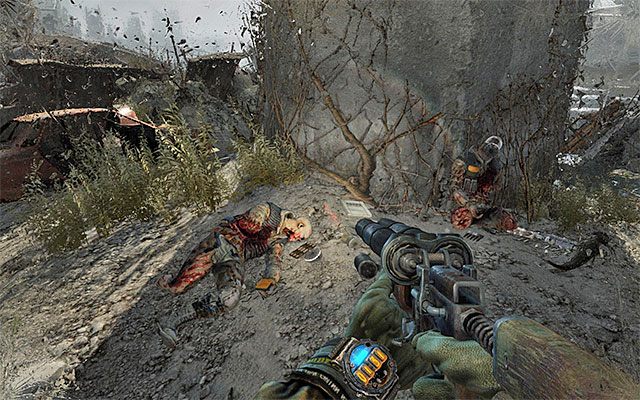 Strona jest na niewielkiej polanie, do której możesz dotrzeć tuż po przejściu przez pierwszy obszar znajdujący się tuż przy wodzie - 23 - Przejście | Strony dziennika Artema | Metro Last Light - Metro: Last Light - poradnik do gry