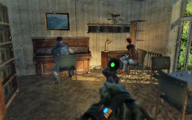 Druga wizja również załączy się w drugiej części miasta, ale dopiero po przejściu przez niewielki tunel - Wizje w Martwym Mieście | Inne sekrety | Metro Last Light - Metro: Last Light - poradnik do gry