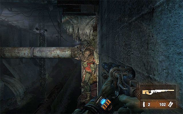 Dopiero teraz powróć do poprzedniego obszaru celem wznowienia przemarszu - Idź za Chanem, by odszukać Cienia | Rozdział 21 - Chan | Metro Last Light - Metro: Last Light - poradnik do gry