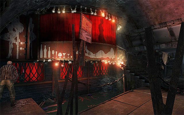 Powróć w okolice klubu nocnego i skorzystaj z prowadzących do niego schodów - Znajdź Pawła w Wenecji | Rozdział 15 - Wenecja | Solucja Metro Last Light - Metro: Last Light - poradnik do gry