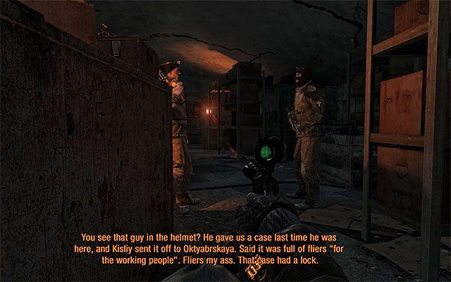 W trakcie przemierzania dalszej części tego obszaru czekają Cię regularne spotkania z nowymi wartownikami, pojawiającymi się zazwyczaj parami - Znajdź Pawła w Wenecji | Rozdział 15 - Wenecja | Solucja Metro Last Light - Metro: Last Light - poradnik do gry