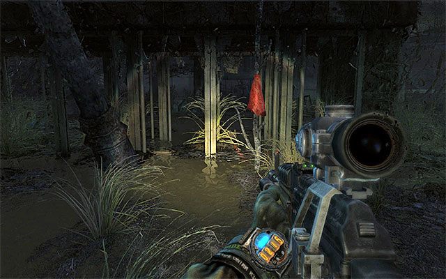 Zachowaj ostrożność, bo już wkrótce na Twojej drodze po raz kolejny stanie wielka zielona bestia (tym razem na dłużej) - Spotkaj się ze stalkerami w cerkwi | Rozdział 17 - Noc | Metro Last Light - Metro: Last Light - poradnik do gry