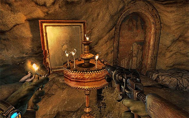 Po kilku chwilach dotrzesz do rozgałęzienia - Idź katakumbami do Oktiabrskiej cz.1 | Rozdział 18 - Dolne miasto - Metro: Last Light - poradnik do gry