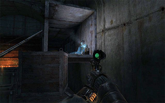 Na południowy-wschód od startowego obszaru A3 znajdują się dwie inne lokacje - A4 i C1 (patrz: dołączona mapa) - Znajdź drogę przez zbrojownię | Rozdział 11 - Rewolucja | Metro Last Light - Metro: Last Light - poradnik do gry