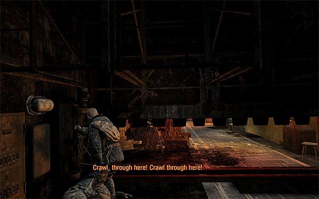 Kontynuuj ucieczkę, nie przejmując się rozmyciami obrazu - Ucieknij z terytorium Rzeszy | Rozdział 4 - Rzesza | Solucja Metro Last Light - Metro: Last Light - poradnik do gry