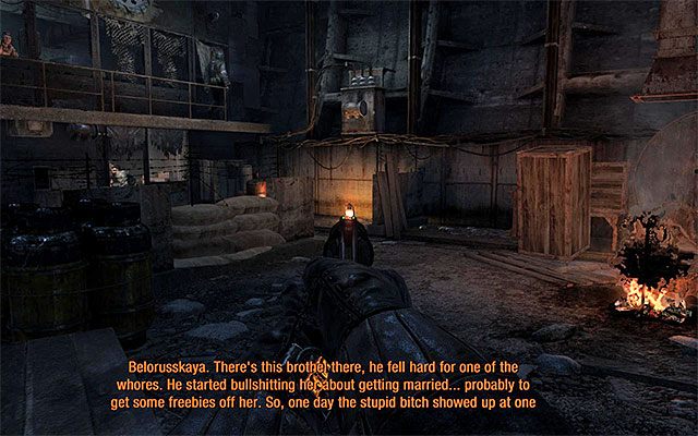 Drugi wariant zakłada udanie się w prawo - Przedostań się na wyższe poziomy | Rozdział 5 - Oddzielenie | Metro Last Light - Metro: Last Light - poradnik do gry