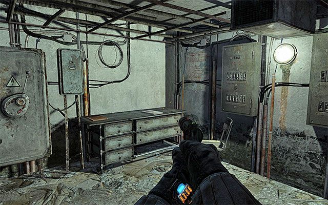 ZANIM opuścisz tę lokację zajmij się jej dokładnym zbadaniem - Znajdź i uratuj Pawła, cz. 2 | Rozdział 6 - Ośrodek | Solucja Metro Last Light - Metro: Last Light - poradnik do gry