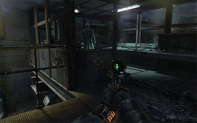 1 - Znajdź przycisk wyłączający wentylator i przeciśnij się przez niego | Rozdział 11 - Rewolucja - Metro: Last Light - poradnik do gry