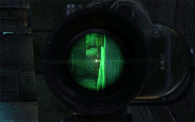 Najlepszym w mojej ocenie sposobem na dotarcie do wyjścia jest trzymanie się blisko zachodniej ściany - Ucieknij z terytorium Czerwonej Linii | Rozdział 11 - Rewolucja | Last Light - Metro: Last Light - poradnik do gry