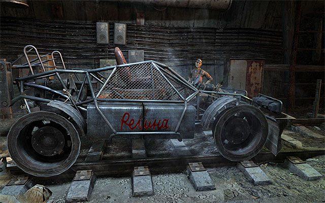 Zacznij od wysłuchania rozmowy z Andriejem - Użyj wagonu, by dotrzeć do Wenecji | Rozdział 12 - Regina | Metro Last Light - Metro: Last Light - poradnik do gry