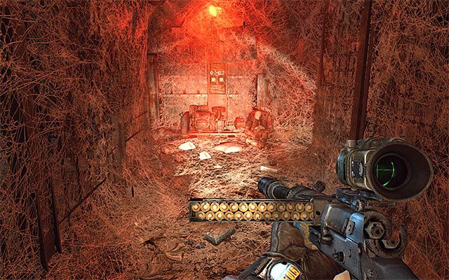 Kolejna opcjonalna lokacja znajduje się nieco dalej, również po lewej stronie - Użyj wagonu, by dotrzeć do Wenecji | Rozdział 12 - Regina | Metro Last Light - Metro: Last Light - poradnik do gry