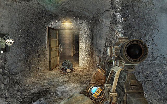 To, że przepychasz pociąg, nie oznacza, że nie powinieneś rozglądać się za kolejnymi bocznymi obszarami nadającymi się do dokładniejszej eksploracji - Użyj wagonu, by zepchnąć pociąg z drogi | Rozdział 12 - Regina - Metro: Last Light - poradnik do gry