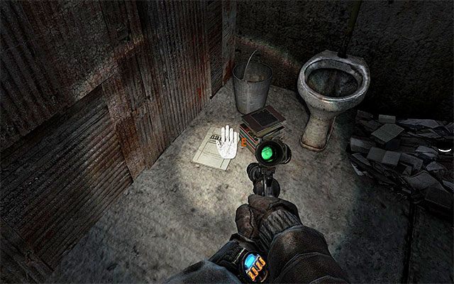 Podążaj w stronę stacji kolejowej - Znajdź sposób na podniesienie bramy i otwarcie drogi | Rozdział 13 - Bandyci - Metro: Last Light - poradnik do gry