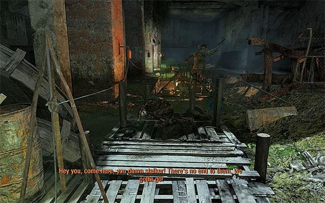 Musisz bronić się do momentu, w którym od przewoźnika promu otrzymasz potwierdzenie o jego przybyciu - Użyj dzwonka, by wezwać prom | Rozdział 13 - Bandyci | Solucja Metro Last Light - Metro: Last Light - poradnik do gry