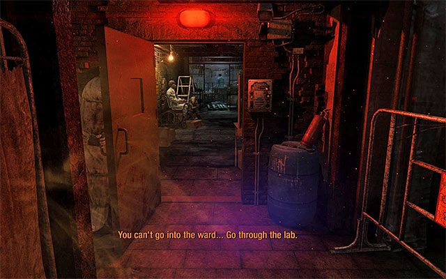 Po odzyskaniu kontroli nad Artemem rozpocznij przemarsz przez strefę kwarantanny - Spotkaj się z Chanem za punktem kontrolnym poza stacją | Rozdział 20 - Kwarantanna - Metro: Last Light - poradnik do gry