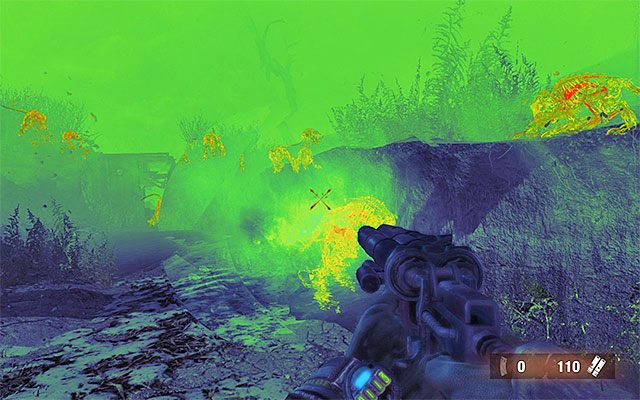 Skieruj się w stronę schodów, a po zeskoczeniu na niższy poziom skręć w prawo - Dotrzyj do Polis i zamelduj o tym, czego dowiedziałeś się o Czerwonych | Rozdział 23 - Przejście - Metro: Last Light - poradnik do gry