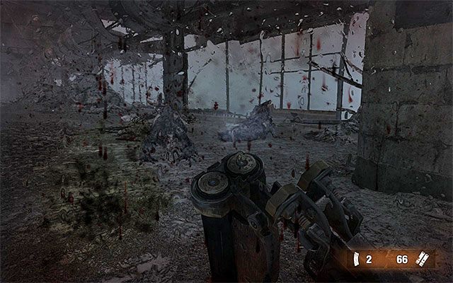 Po dotarciu do mostu wyrusz w stronę pierwszej grupy potworów - Wejdź na most i znajdź przeprawę | Rozdział 24 - Most | Solucja Metro Last Light - Metro: Last Light - poradnik do gry
